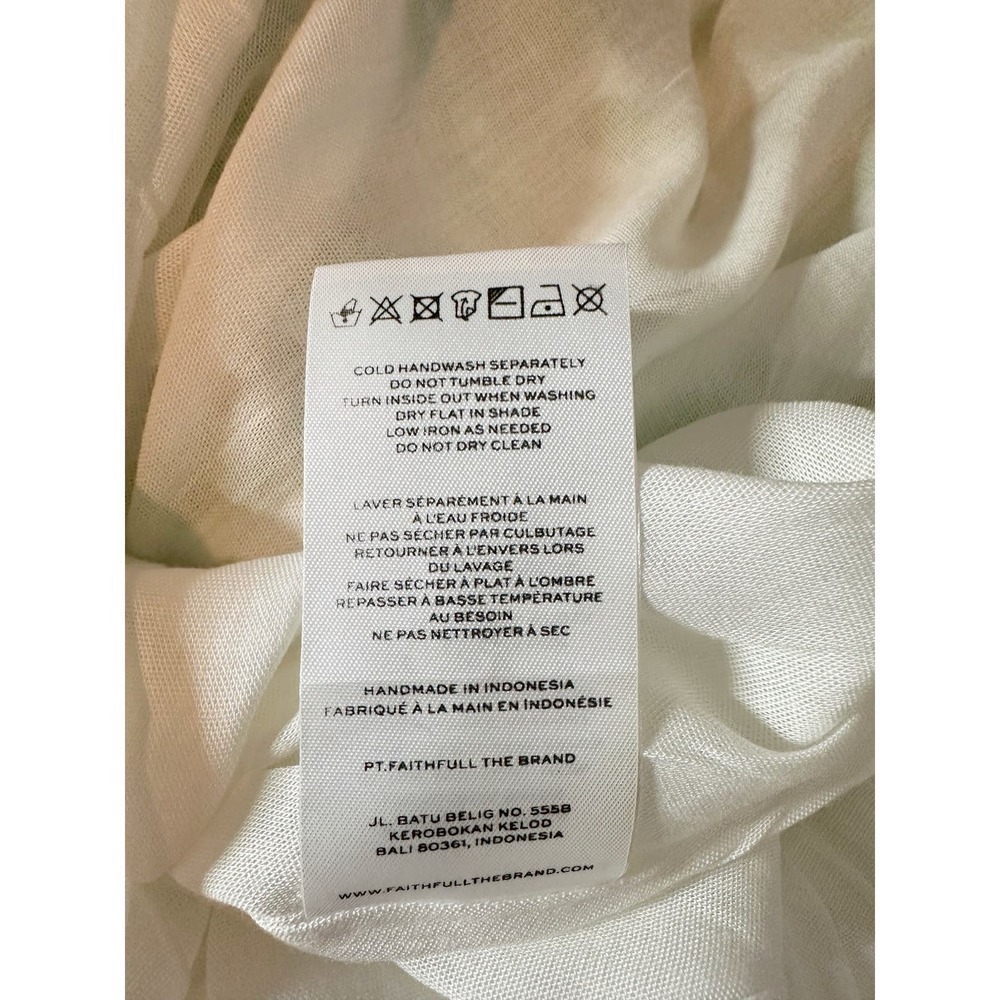 Faithfull The Brand Taormina Floral Crepe Halter Neck Midi Dress - Picture 10 of 14